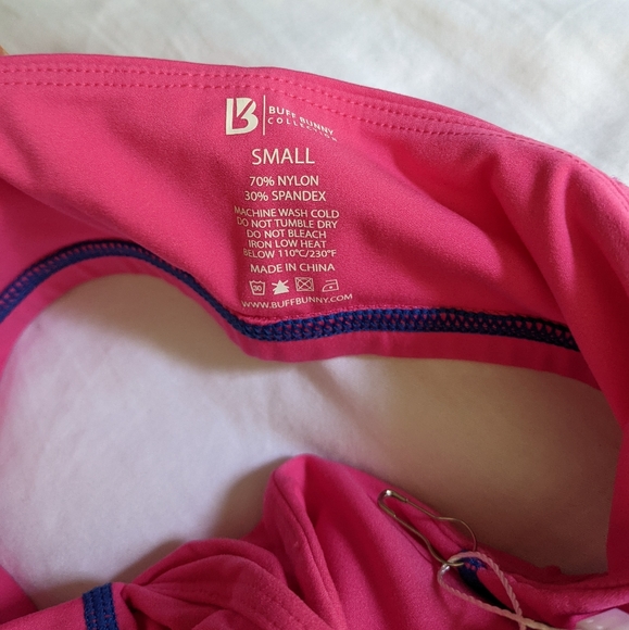 BuffBunny | Dive Zip Sports Bra Miami Vice/H2O - Picture 10 of 12